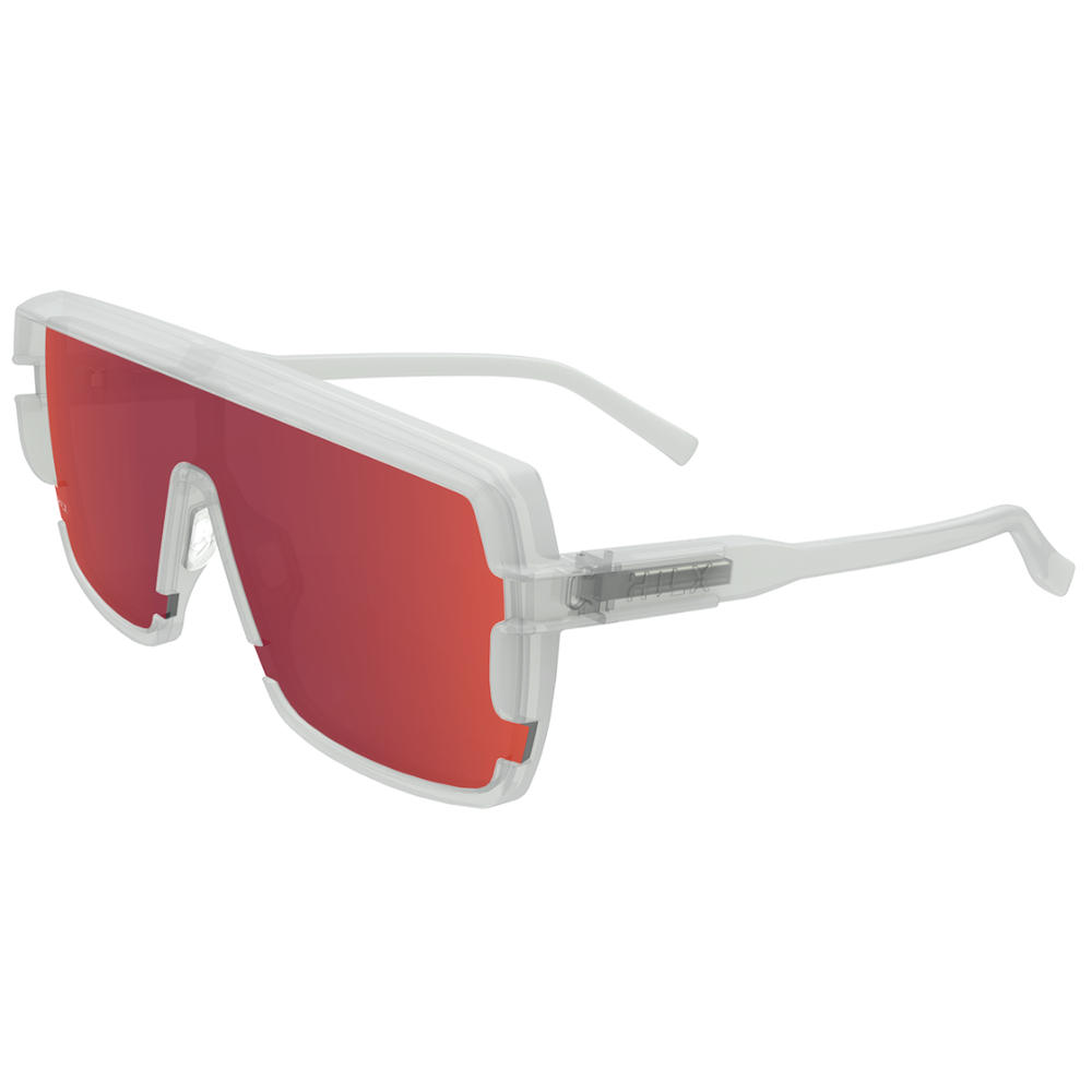 Спортивные очки HILX Youngblood Matt Transparent / Red Lens