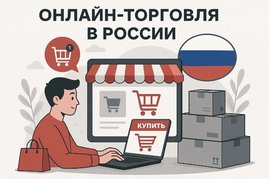 Онлайн-торговля в России ускорится до 28% в 2025 году