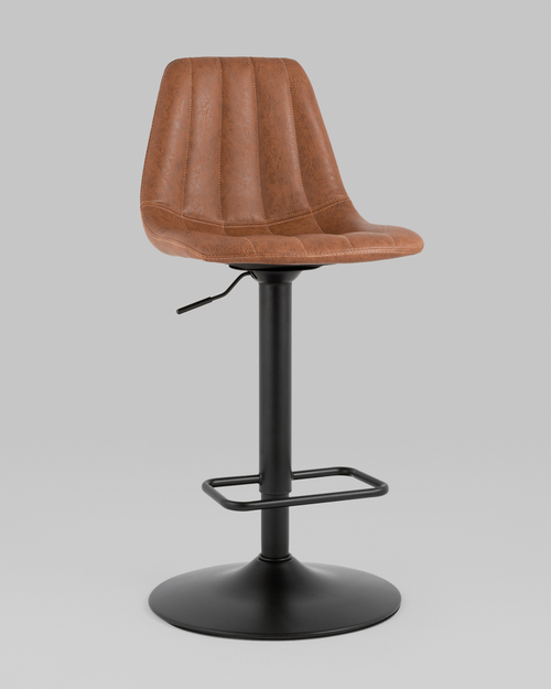 Стул барный Code экокожа коричневый