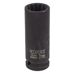 Головка ударная глубокая 21мм (12гр.), 1/2'' RockForce RF-4488521