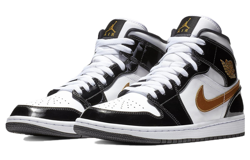 Jordan 1 Mid SE Black Gold 2023