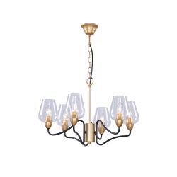 Люстра Rivoli Fresco 5045-206 6 * E14 40 Вт лофт - кантри | Rivoli