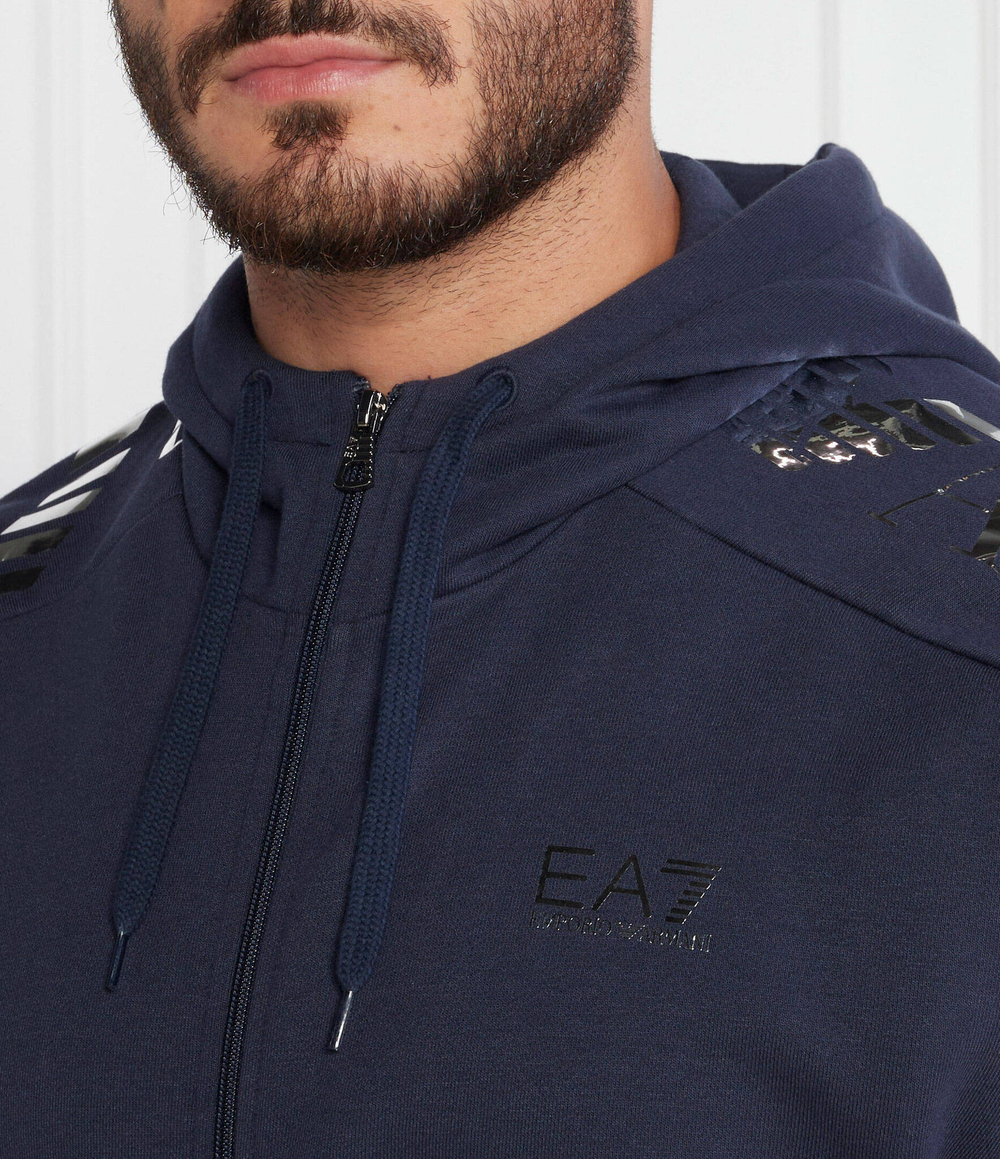 Худи EA7 - темно-синий(6RPM24 PJHLZ)