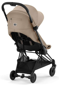 Прогулочная коляска Cybex Coya Cozy Beige с дождевиком и бампером/Matt Black 522005623