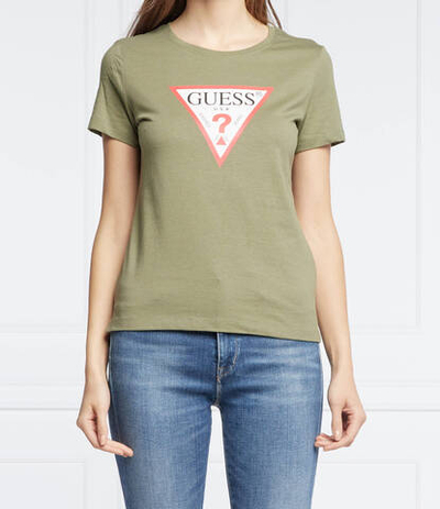 футболка original GUESS - хаки(W1YI1B I3Z11)