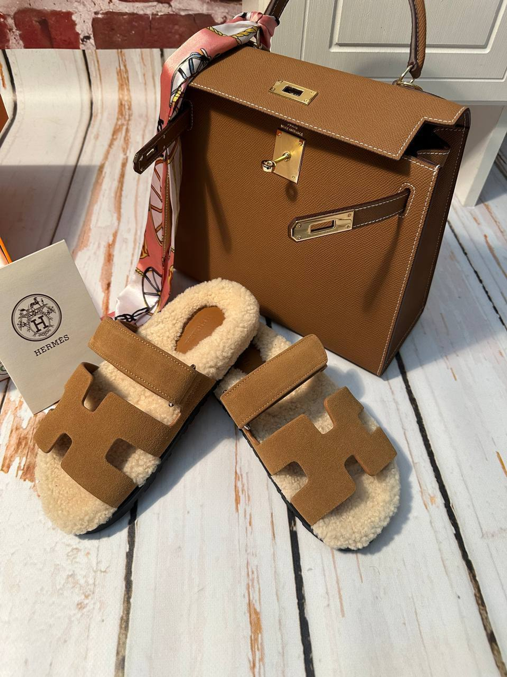 Шлепанцы Hermes, арт. 469023096