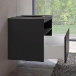 Тумба с раковиной KEUCO STAGELINE 32863970000 80 вулканит матовый