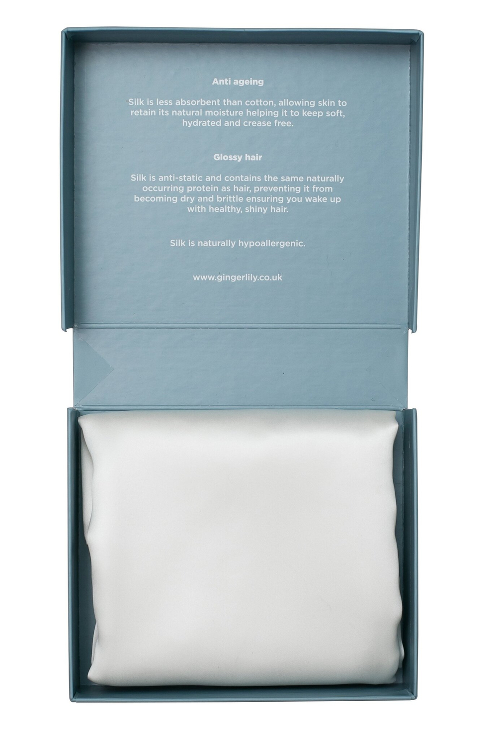 Наволочка 50х75 Gingerlily Beauty Box White белая