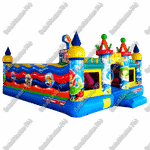 Коммерческий надувной батут "Приключения на море" 6*5*2,8 м