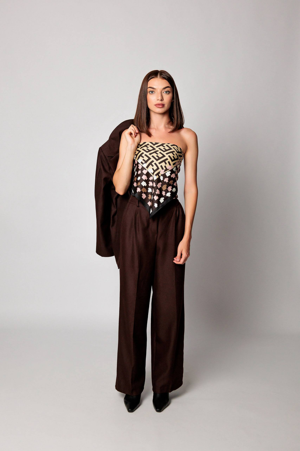 Костюм женский арт. М-1 цвет "шоколад"