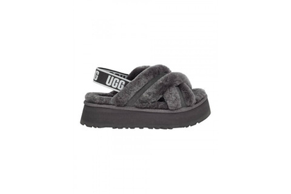 UGG W Disco Cross Slide Grey