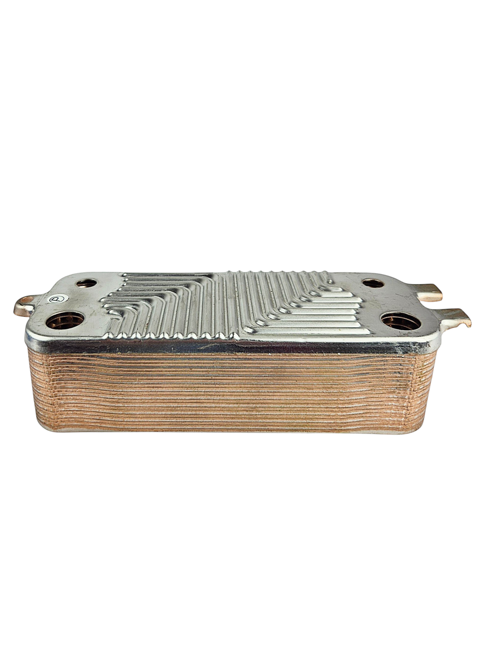 Теплообменник вторичный Bosch 2000W,6000W,Buderus Logamax 24 пл.