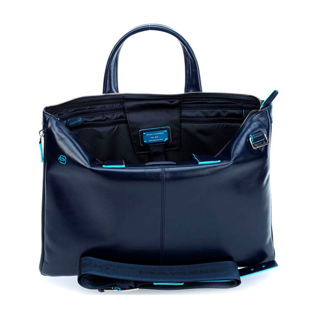 Сумка Piquadro Blue Square синяя кожа (CA4021B2/BLU2) 4