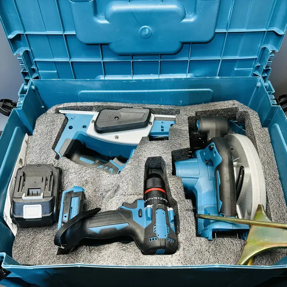 Набор аккумуляторного инструмента 11в1 4АКБ