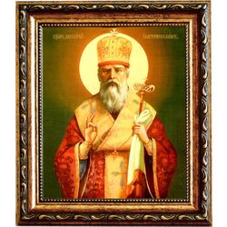 Макарий Екатеринославский (Кармазин) священномученик. Икона на холсте.