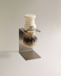 ZARA HOME ПОДСТАВКА ИЗ НЕРЖАВЕЮЩЕЙ СТАЛИ ДЛЯ БРИТВ, СЕРЕБРЯНЫЙ