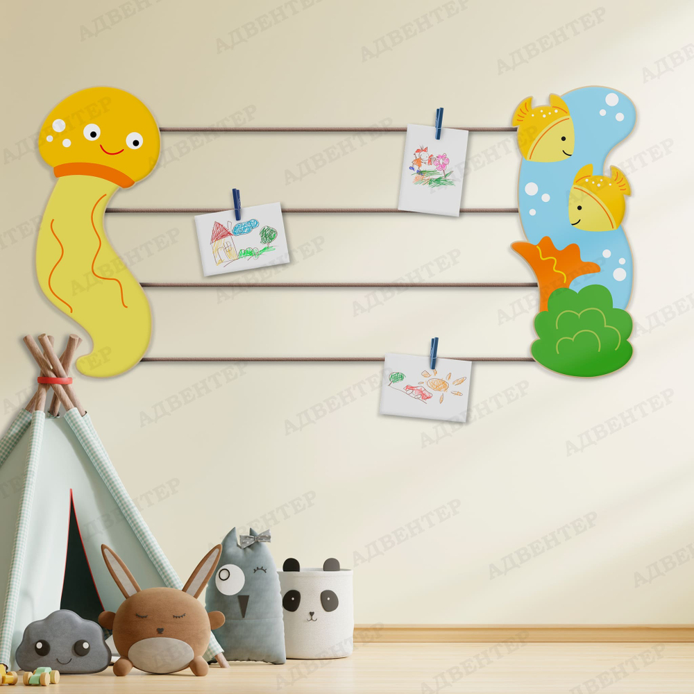 Демонстрационная система На рифе с декоративными элементами 2261