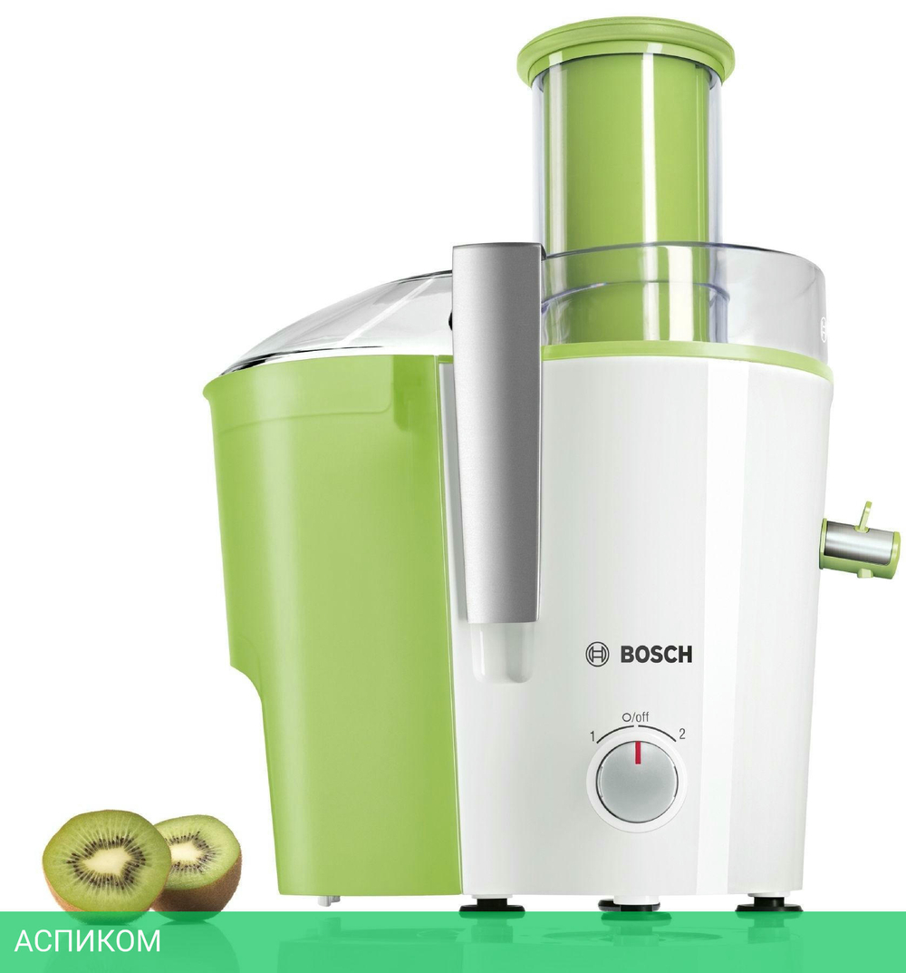 Соковыжималка Bosch MES25G0 белый/зеленый