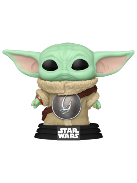 Фигурка Funko POP! Bobble Star Wars M & G Grogu with Mudhorn Chest Armor