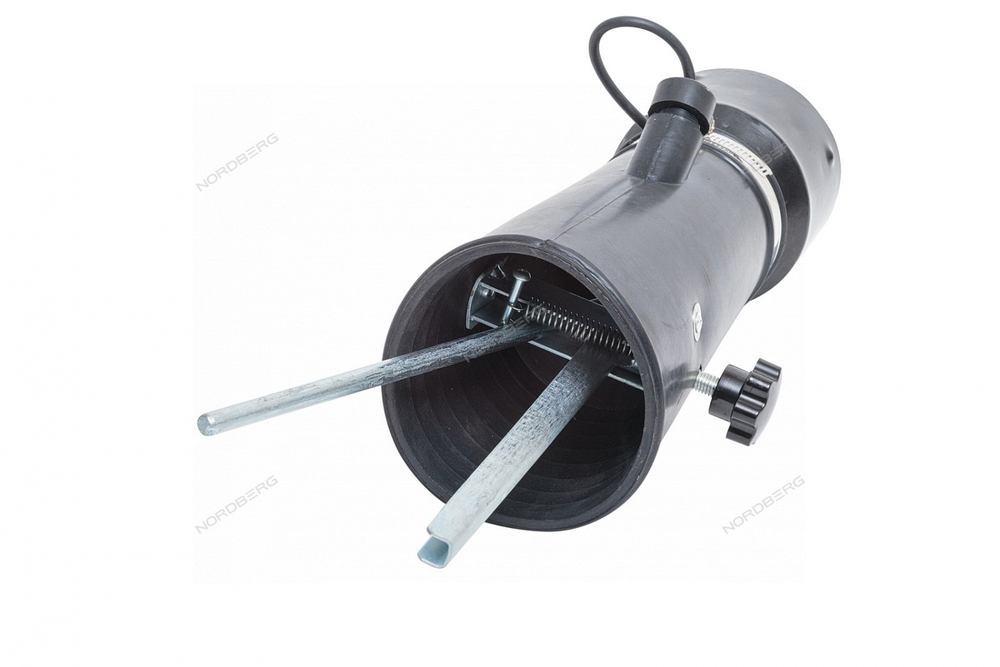 Насадка резиновая круглая с внутренним фиксатором на шланг D=100 мм NORDBERG AN100RP