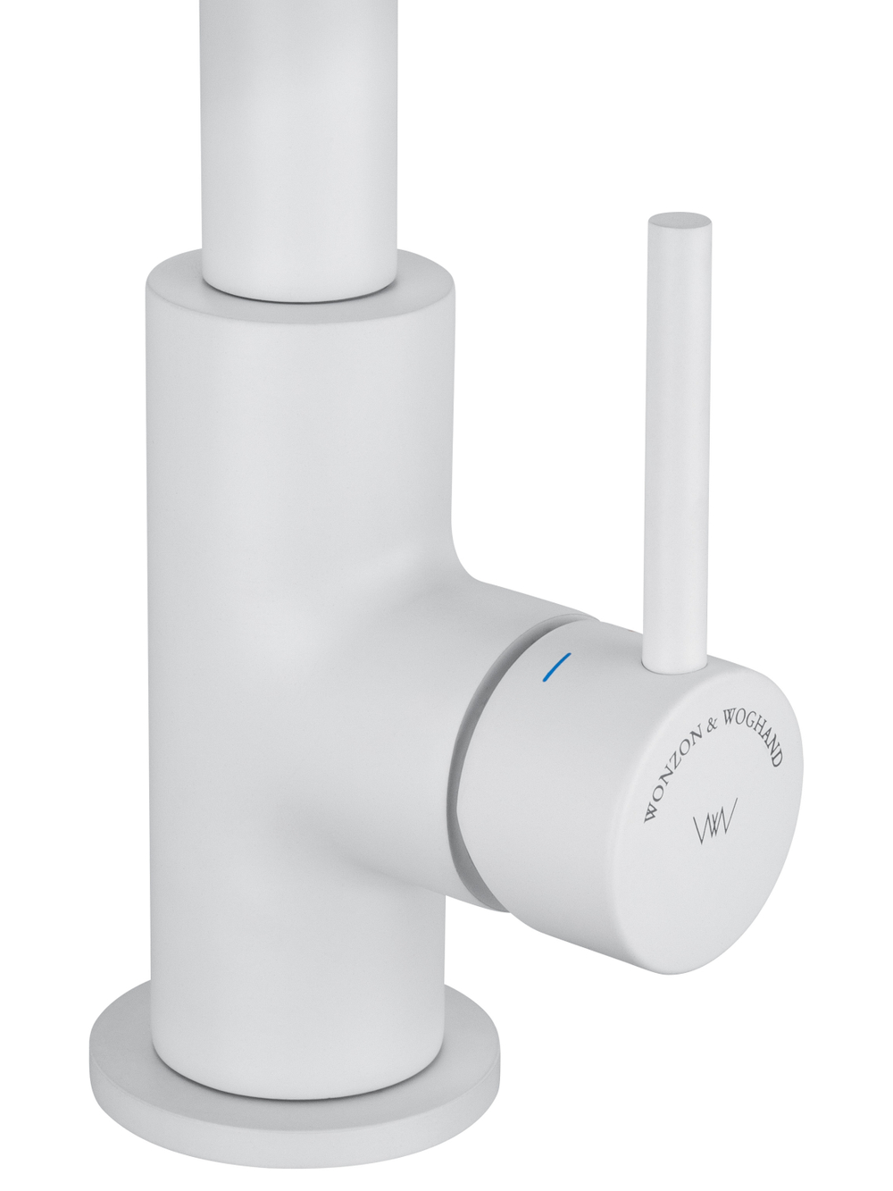 Смеситель для кухни WONZON & WOGHAND, Белый матовый (WW-L1005-MW)