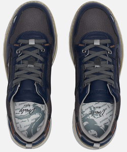 Premiata Drake 106 темно-синие с серым