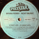 Roxy Music / Bryan Ferry ‎– Street Life - 20 Great Hits 2LP (Германия 1986г.)Т