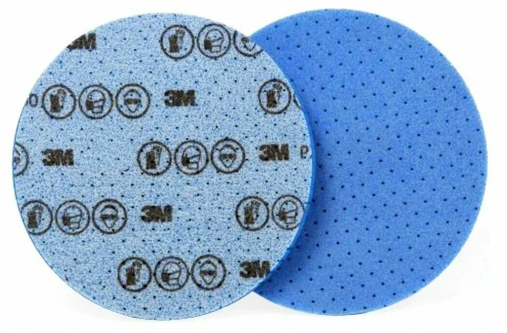 Круг шлифовальный гибкий 3M P1500 D150 на вспененой основе