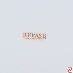 Блюдо круглое Repast Бежевый лист Мария-тереза 33 см