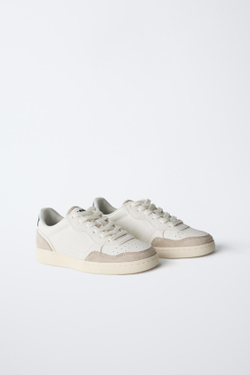 ZARA КЛАССИЧЕСКИЕ КЕДЫ, РАЗНОЦВЕТНЫЙ