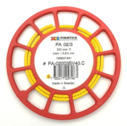 Маркер кабельный сеч.1,3-3мм PA 02/3 Weidmuller PARTEX РА-02003SV40.С (500шт.) 1568241641 -