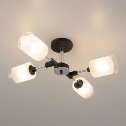 Citilux Эрик CL136145 Люстра потолочная Чёрная