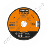 Круг отрезной по металлу FerrLine Express 115 x 1,6 x 22,2 мм A46TBF