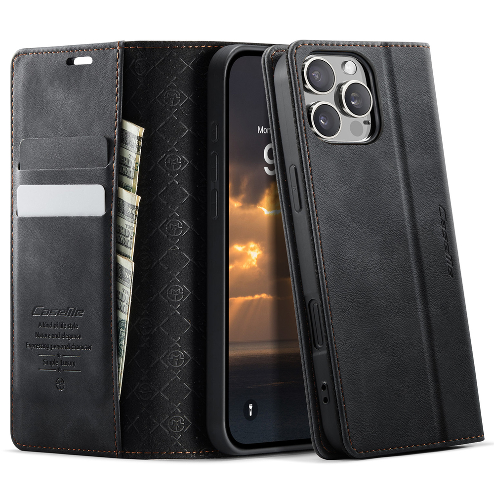 Чехол-книжка CaseMe RFiD iPhone 16 Pro