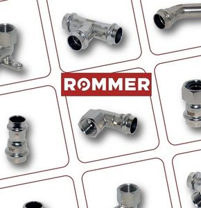 Трубы и фитинги Rommer из нержавеющей стали SUS 304