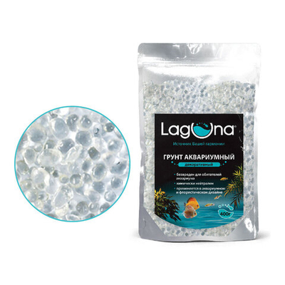 Грунт акриловый, белый, 400г, Laguna AQUA