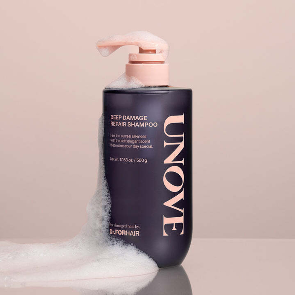 Dr. Forhair Unove Deep Damage Repair Shampoo Шампунь с протеиновыми ампулами 500 мл