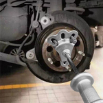 Набор съемников с обратным молотком для снятия подшипников ,ступиц ,полуосей ,барабанов 13 предметов .Обратный молоток с насадками универсальный