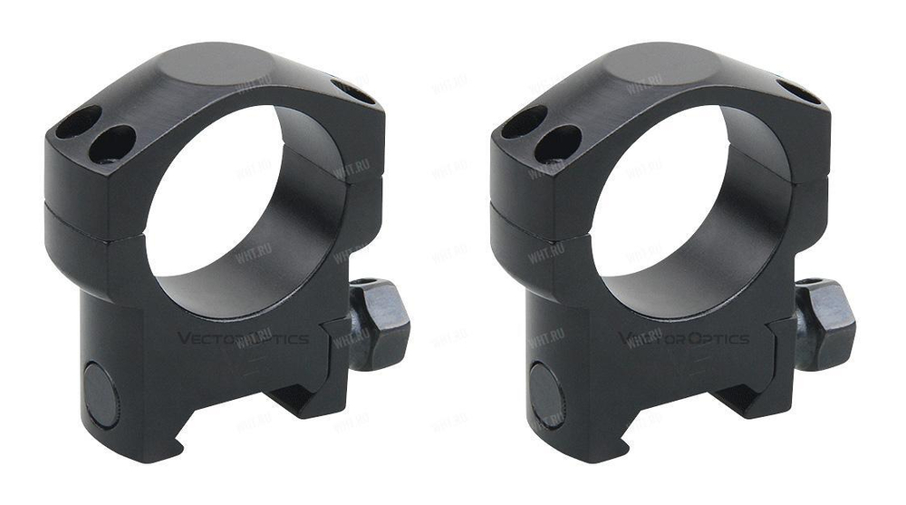 Кольца VECTOR Mark Medium на базу Picatinny, ø30 мм (4 винта), BH=11,0 мм