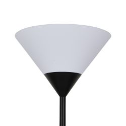 UML-T520 E27+E14 BLACK-WHITE Торшер напольный под лампу Е27 и Е14. 2х60W. Черный-Белый. ТМ Uniel