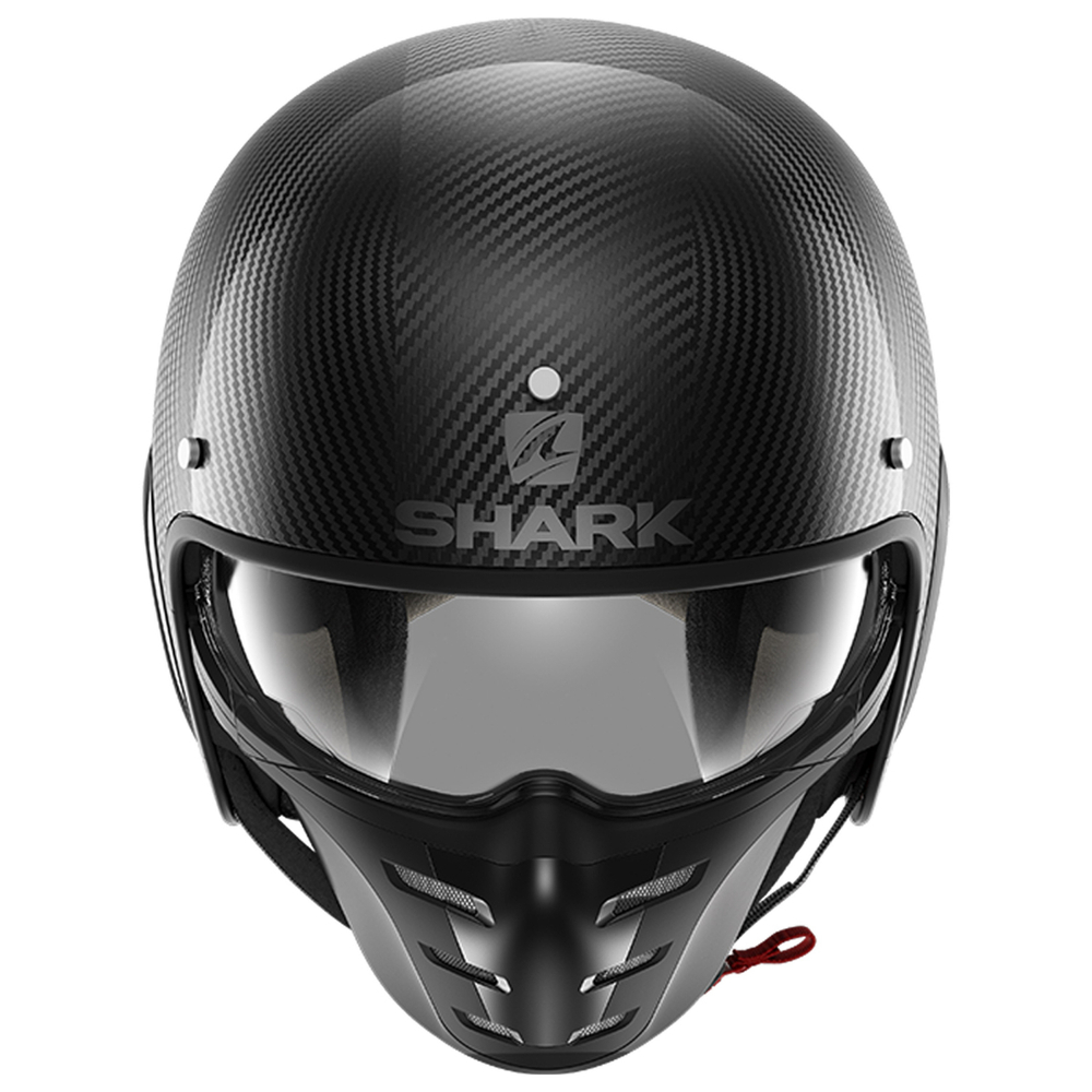 открытый шлем SHARK S-DRAK 2 CARBON SKIN Glossy Carbon