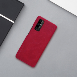 Кожаный чехол-книжка Nillkin Leather Qin для Huawei Honor 30 Pro / Honor 30 Pro+