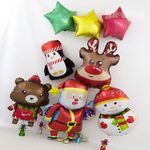 Шар (32"/81 см) Фигура, Счастливый снеговик