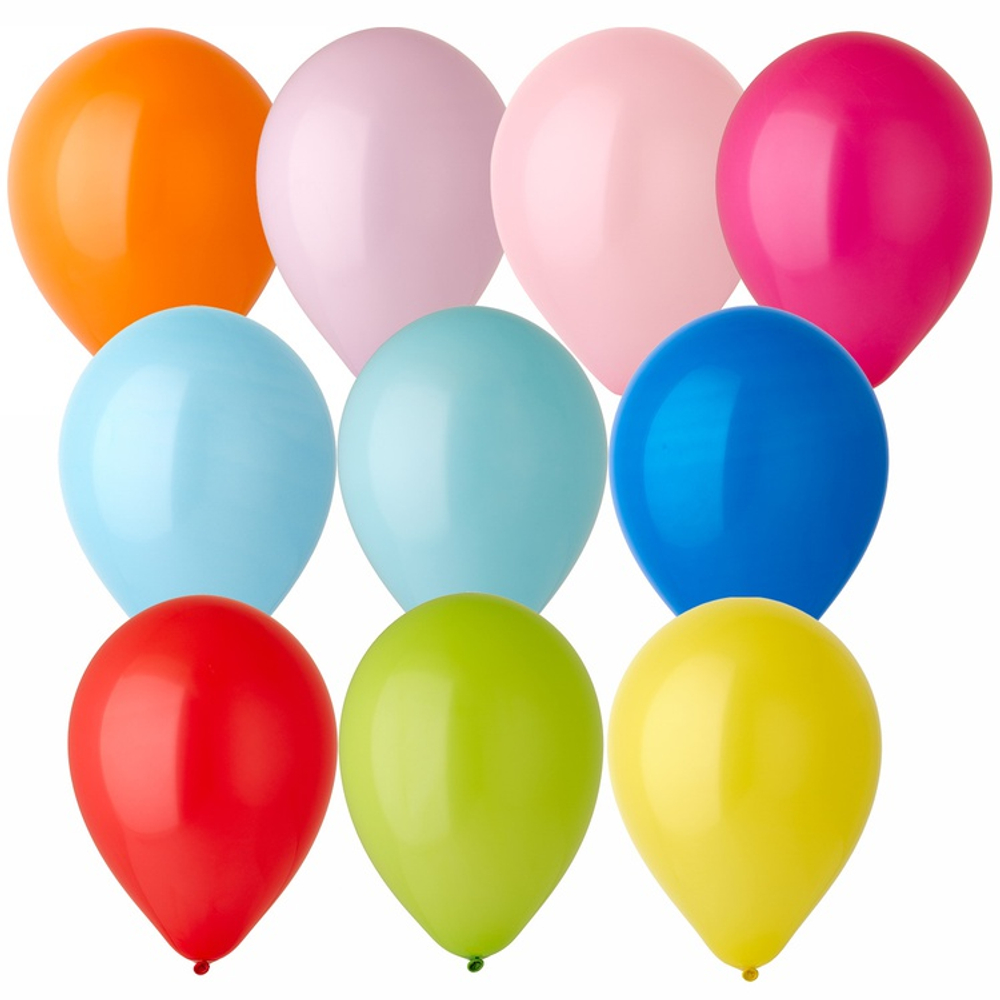 Шар латексный Пастель 30 см (Ассорти)