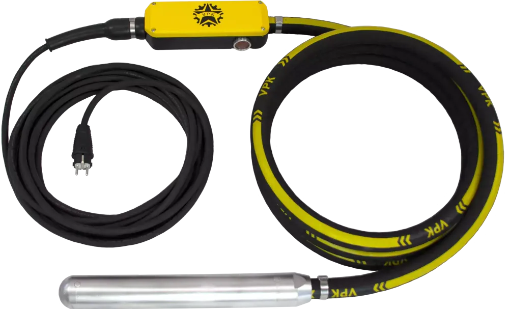 Глубинный вибратор VPK Electron light 36 высокочастотный - [220V / 36 мм / 5-10 м]