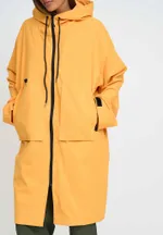 Плащ Kefirmaykifer Оверсайз желтый