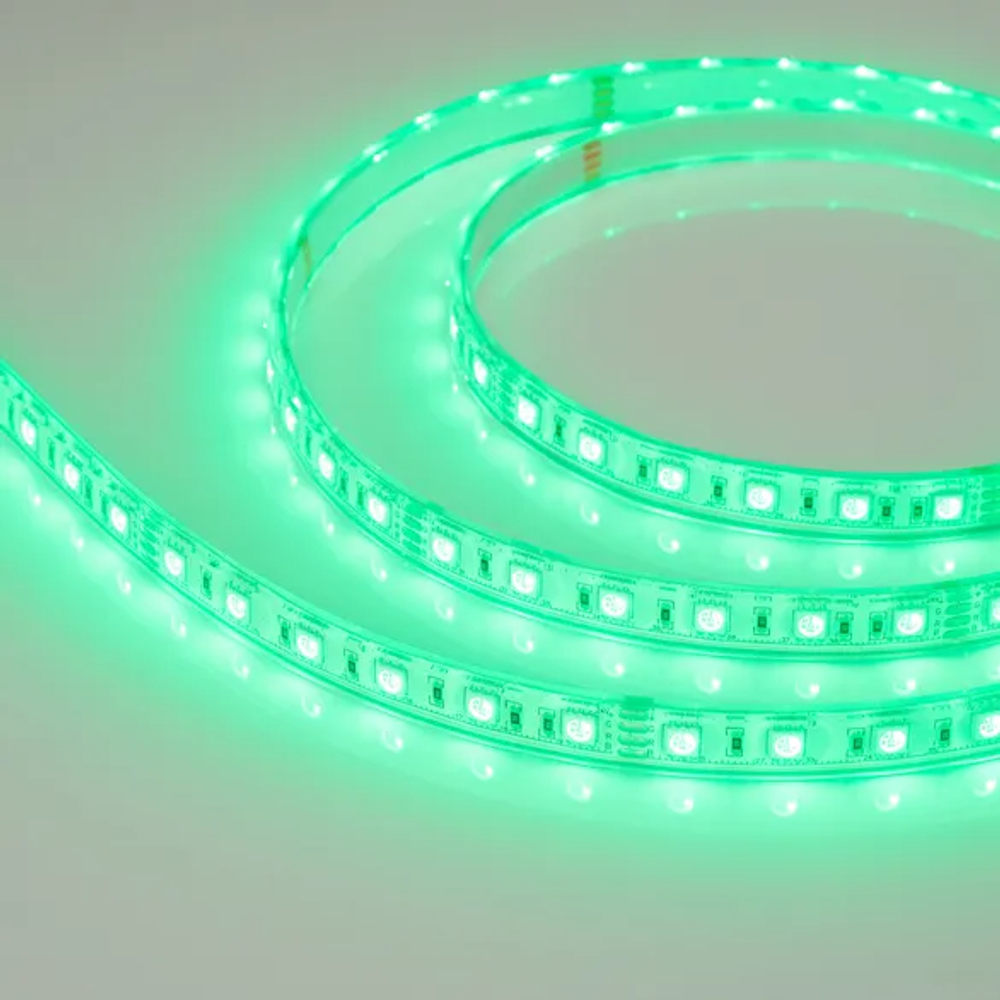Светодиодная лента герметичная RTW-PU-B60-12.5mm 24V RGB (14.4 W/m, IP68, Wire 2m, 5m) (Arlight, -) 029515(3)