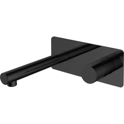 Смеситель для раковины Boheme Stick 125-BB С ВНУТРЕННЕЙ ЧАСТЬЮ, diamond black