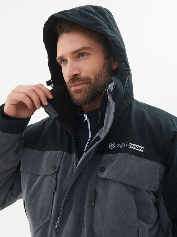 Костюм зимний Канада ткань Финляндия цвет Серый/Черный