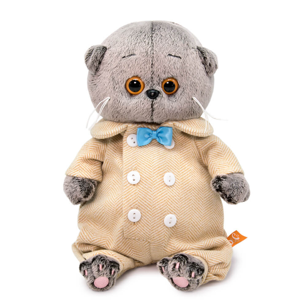Басик Baby в комбинезоне из твида BB-091